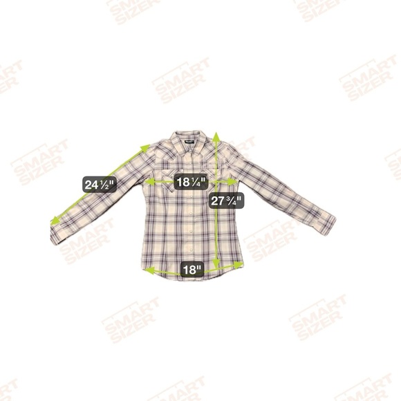 Wrangler Retro Pearl Snap Purple Plaid Long Sleeve Shirt Womens Size Small - Picture 4 of 7